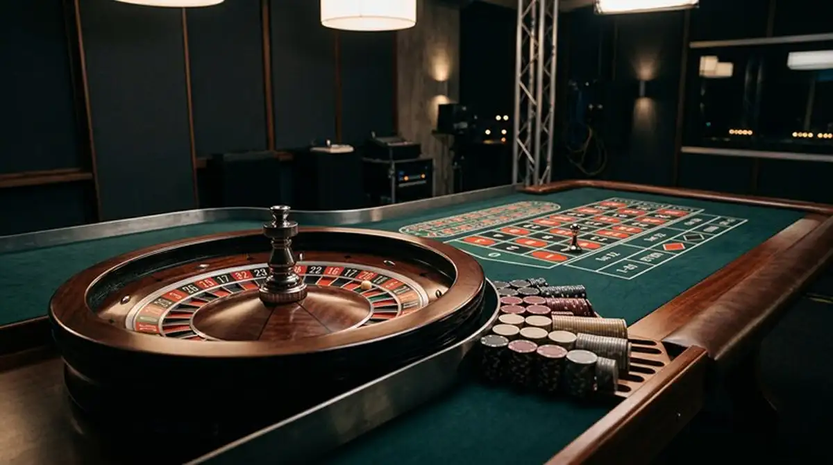 Live casino zonder Nederlandse licentie professionele studio-opzet